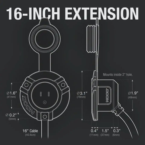 13A 125V AC PORT PLUG