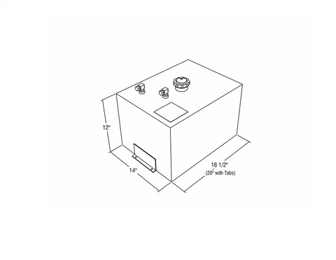 RDS MFG INC 59180 GENERAL PURPOSE TANK-13GAL