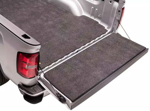 BedRug BMR24TG Tailgate Mat Direct-Fit Dark Gray Carpet-Like Polypropylene