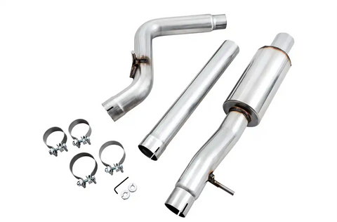 AWE 3015-11005 AWE RESONATED MID PIPE FOR JEEP JK/