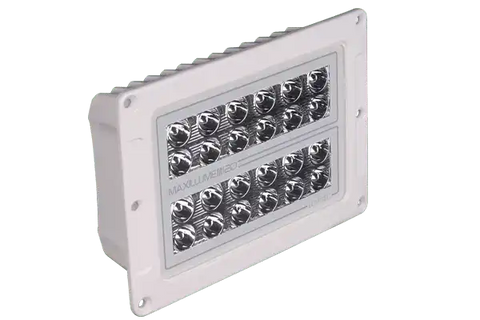LUMITEC 101348 FLD LGHT MAXILLUME H120 FLUSH WHT.