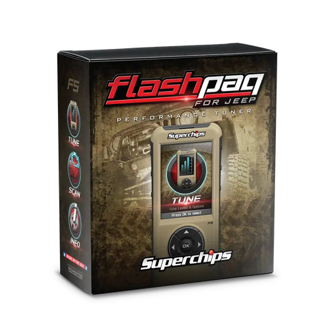 SUPERCHIPS 3876 2015 JEEP GAS FLASHPAQ F5