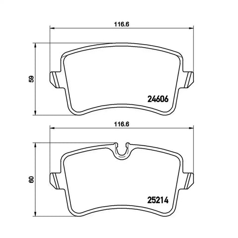 DISC BRAKE PAD SET