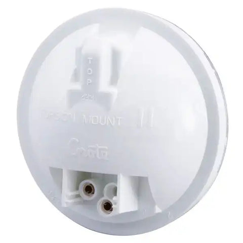 Grote Industries 62271 Backup Light Bumper Mounted Single Clear Lens White Round Housing Incandescent Bulb
