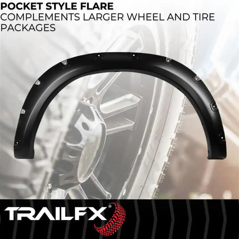 TRAILFX TFD3006S POCKET STYLE FLARE SMOOTH SET OF 4