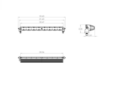 BAJA DESIGN 702003 20' LED LIGHT BAR