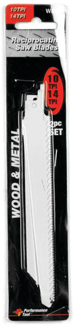 PERFORM TOOL W8608 SAW BLADE SET
