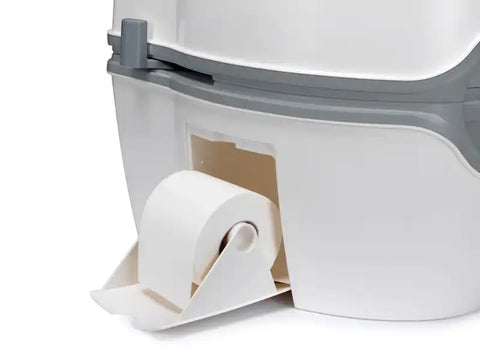 Thetford 92306 Toilet Porta Potti 565E Portable 4.0 Gallon Fresh Water Tank And 5.5 Gallon Waste Water Tank