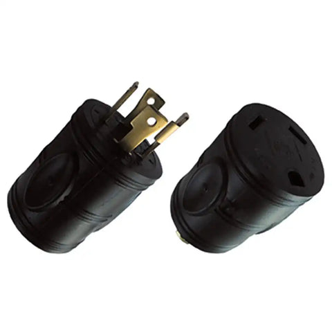 AP Products 16-00517 Power Cord Adapter For Connecting RV Power Inlet To Standard Po