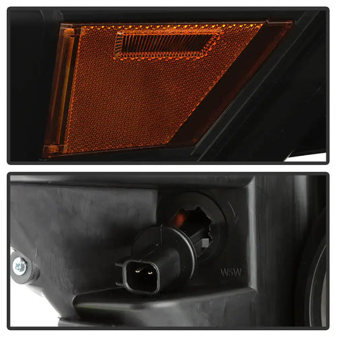 Spyder Automotive 9049231 Headlight Assembly Projector Beam With Daytime Running Lig