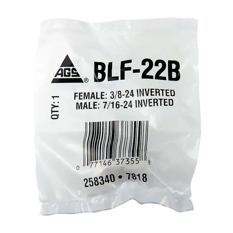 AGS BLF-22B 3/8-24 - 7/16-24 INVERTED