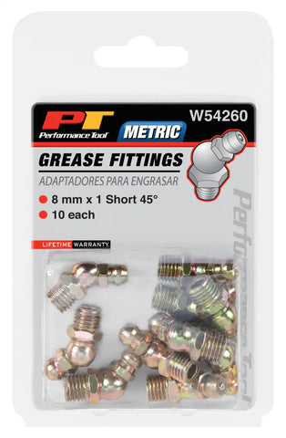 PERFORM TOOL W54260 GREASE FITTING 10PK