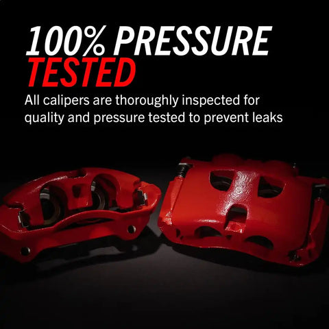 POWERSTOP S4814 RED CALIPER PAIR