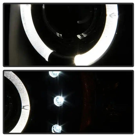 Spyder Automotive 5010087 Headlight Assembly Signature Series Projector Beam With L