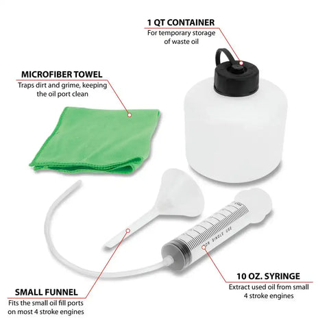 SMALL ENGINE OIL CHANGE KIT