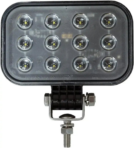 LED WORK LGT SQR PED MNT HRDWRD HSG