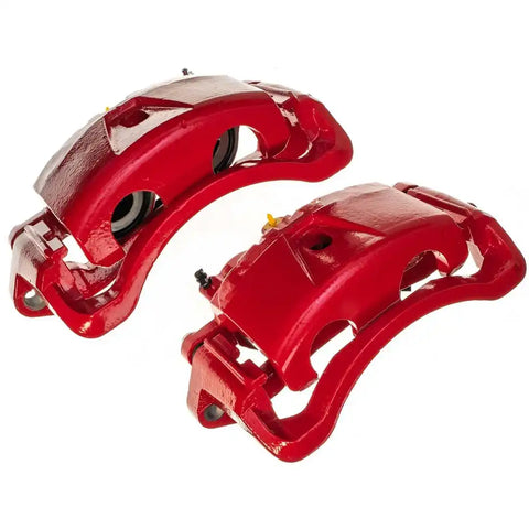 POWERSTOP S4814 RED CALIPER PAIR