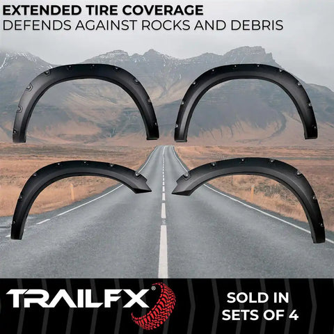 TRAILFX TFD3002T POCKET STYLE FLARE TEXTURE SET OF 4