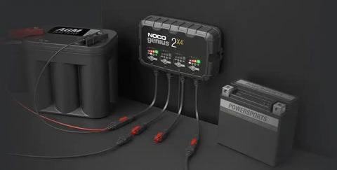 8A 4-BANK BATTERY CHARGER