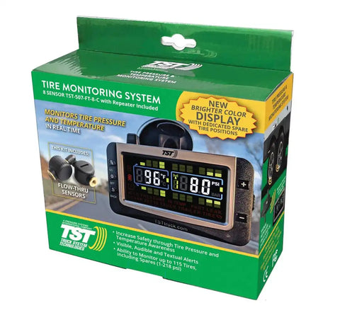 507 TPMS W/8 FLOW THRU SENSORS W/RE