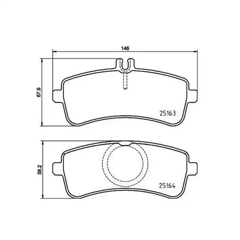 DISC BRAKE PAD SET