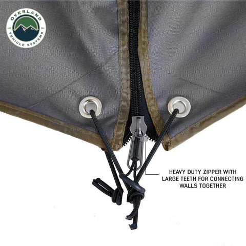 OVERLAND VCL 18139910 NOMADIC AWNING 270 - SIDE WALL 2 WI