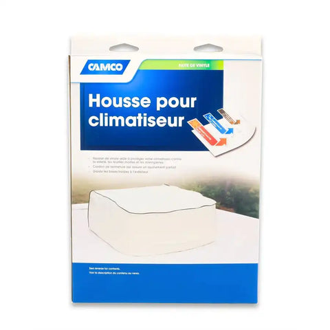 Camco 45269 Air Conditioner Cover For Dometic Brisk II (New Style) Black Vinyl Wi