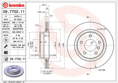 DISC BRAKE ROTOR