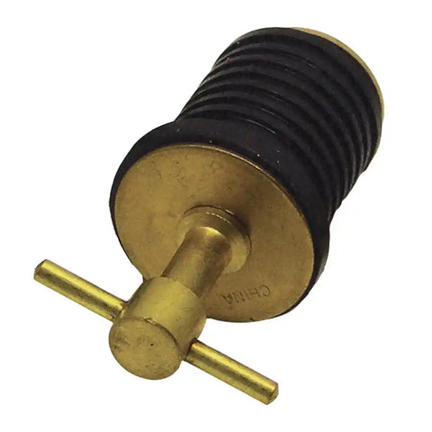 T-H MARINE BE-PL-54844-DP TWIST DRAIN PLUG 1' BRASS