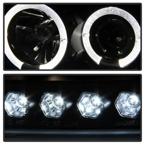 Spyder Automotive 5010261 Headlight Assembly Signature Series Projector Beam With L