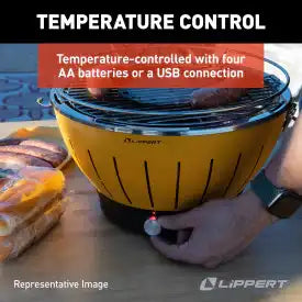 ODYSSEY  PORTABLE GRILL - RED