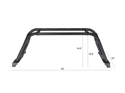 Armordillo 7162433 Truck Bed Bar CR-M Series Modular Style Mounts Up To 4 Lights/