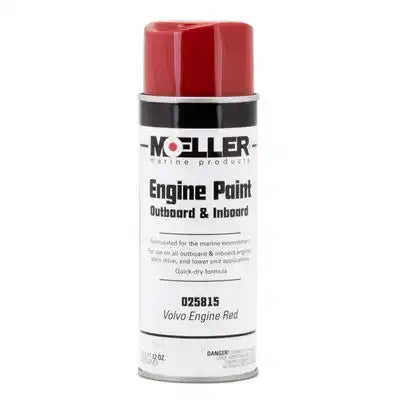 Moeller Marine Products 025815 VOLVO HS ENGINE RED