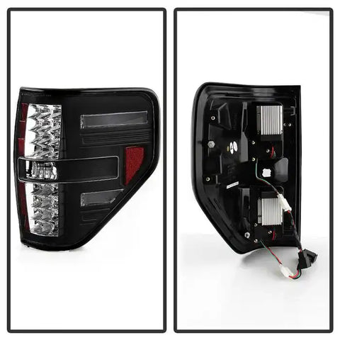 Spyder Automotive 5008374 Tail Light Assembly LED Clear Lens Black Housing Uses O