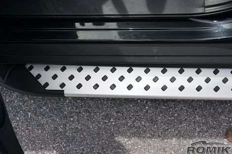 RAL-S RUNNING BOARDS SILVER