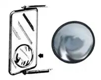 CONVEX SPOT MIRROR  3.75'