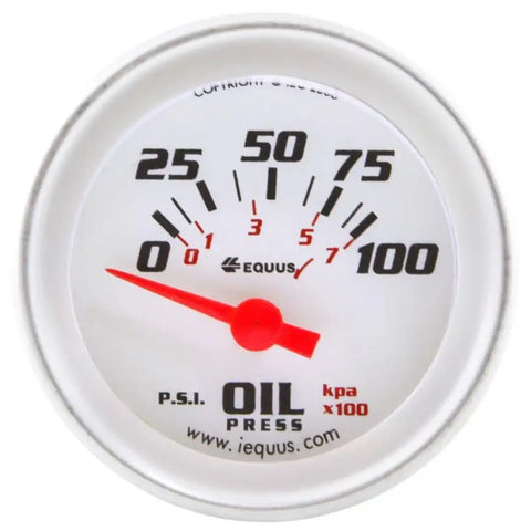 GAUGE  OIL PRESSURE  2'  90 DEGREE