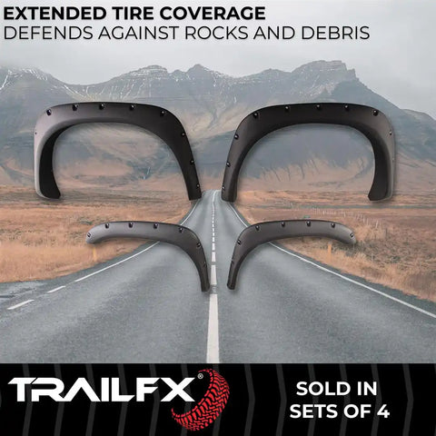 TRAILFX TFD3001S POCKET STYLE FLARE SMOOTH SET OF 4