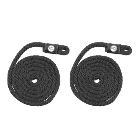 6' X 22' BG FENDER 2 PK.WHITE W/BLK