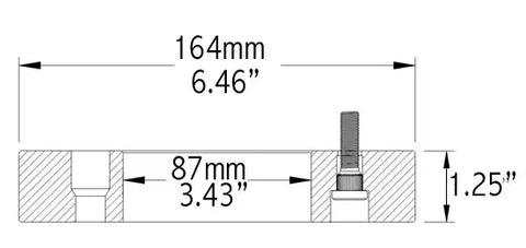 REVOLUTION 5135/500-5475-B 5X135/5-4.75 1.25 87 M12