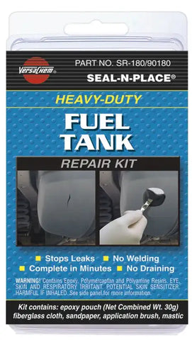 AP Products 002-90180 Fuel Tank Repair Kit Use To Repair Pinholes/ Rust-Outs/ Hairline