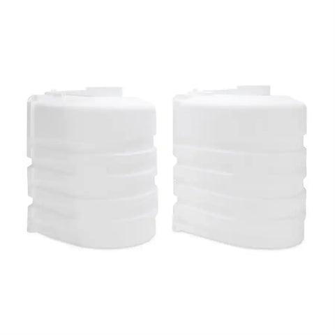 Camco 50503 Propane Tank Cover For Dual 20 Pound Tanks While Mounted Protection Fro