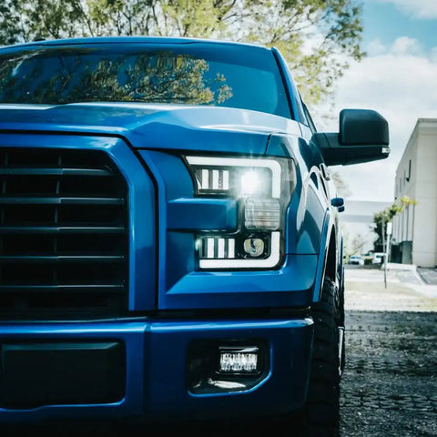 PROJECTOR HEADLIGHTS - FORD F150 15