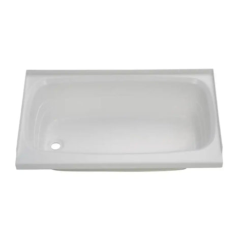 WHITE-LEFT HAND DRAIN