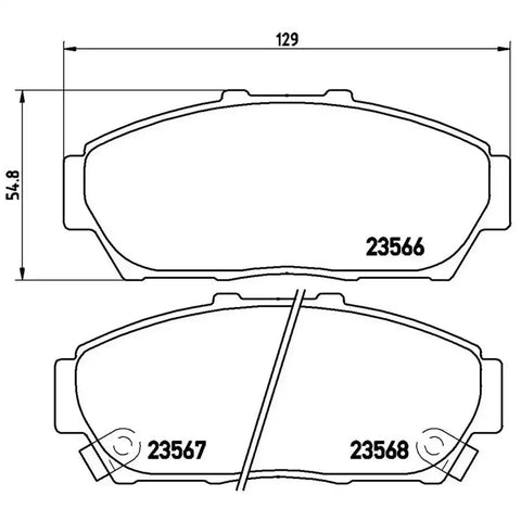 DISC BRAKE PAD SET