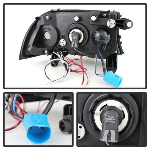 Spyder Automotive 5009784 Headlight Assembly Signature Series Projector Beam With L