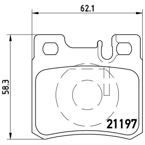 DISC BRAKE PAD SET