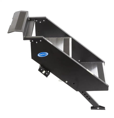 MOR/ryde STP-201 Entry Step Gen 2 Manual Folding Steps Threshold Height Of 25 Inch To 29 In