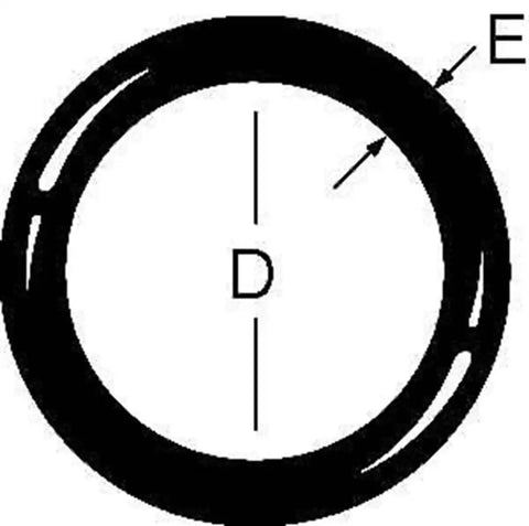 AEROQUIP FCM3466 #10 O-RING EPR  PK/5