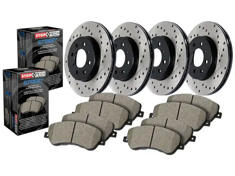 STOP TECH 936.42084 AXLE PACK-DRL;F/R